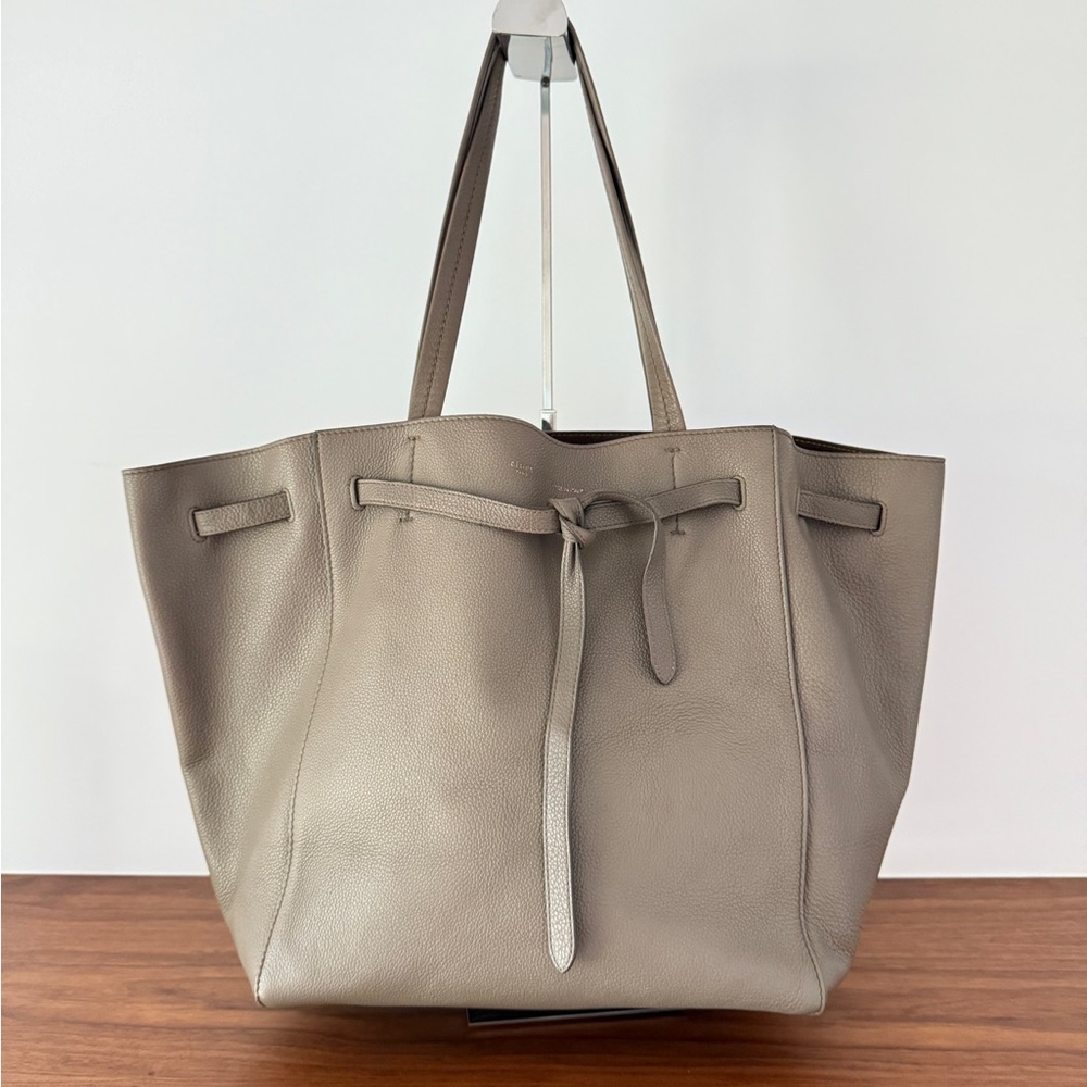 Celine grey Leather Tote - Picture 1 of 16